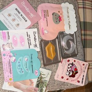 Assorted Skincare Face Masks and Patches